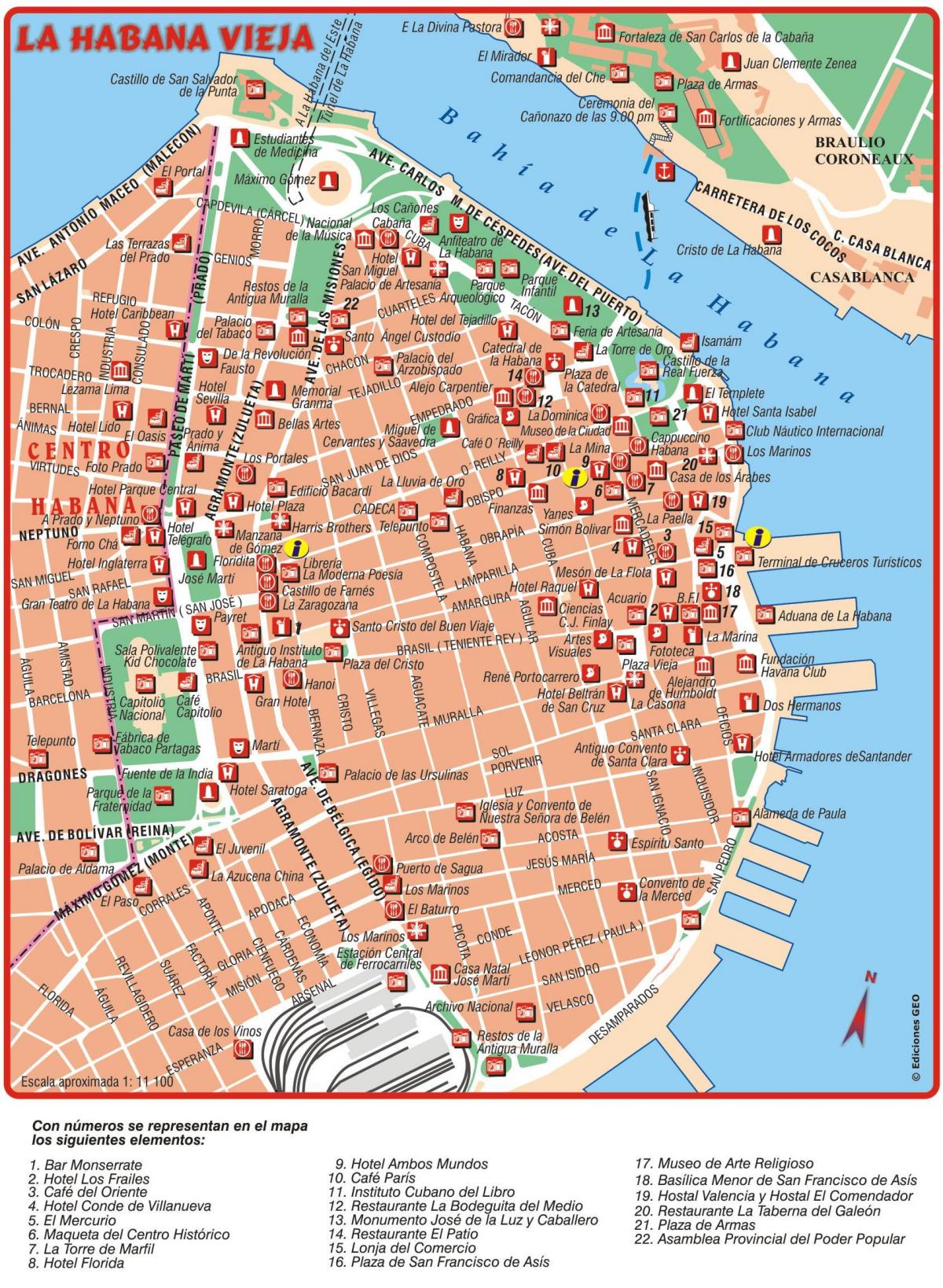 ramani ya Habana vieja
