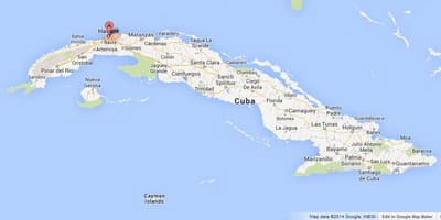 Ramani ya Havana dunia