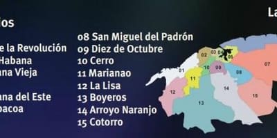 Ramani ya regla Cuba